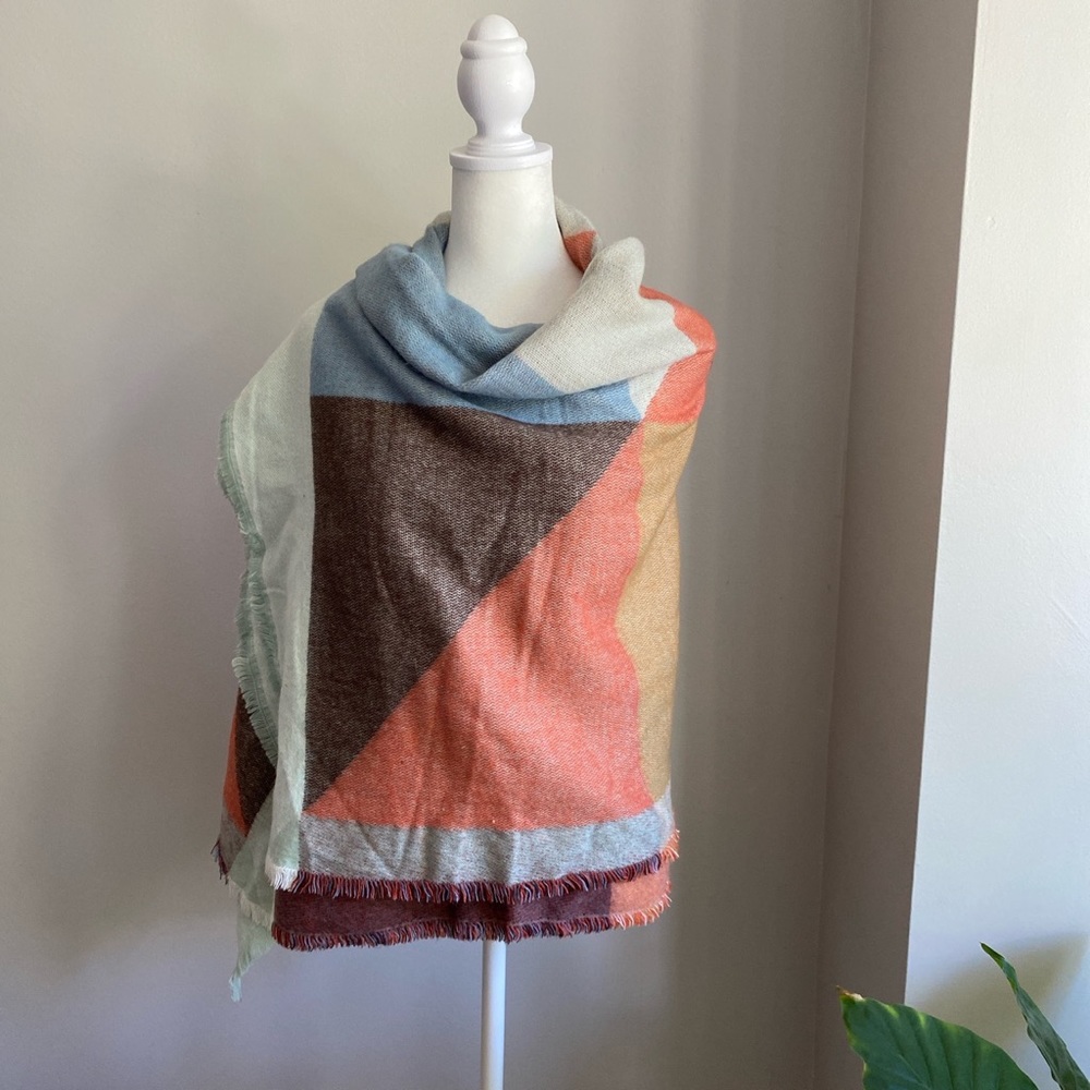 Akira Colorful Square Scarf